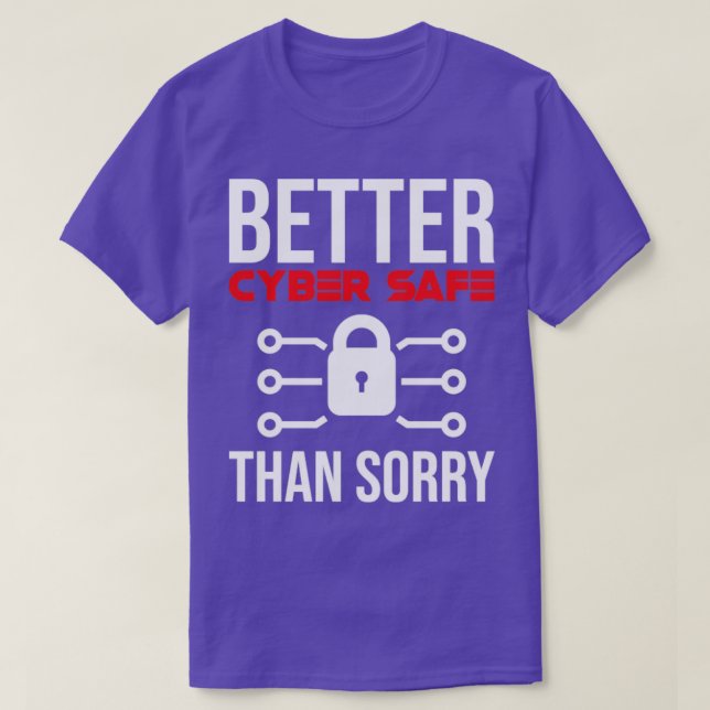 Cybersecurity Computer Security Cyber Security Cyb T-Shirt (Design Front)