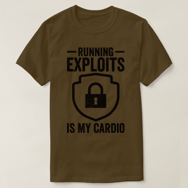 Cybersecurity Computer Security Cyber Security My  T-Shirt (Design Front)