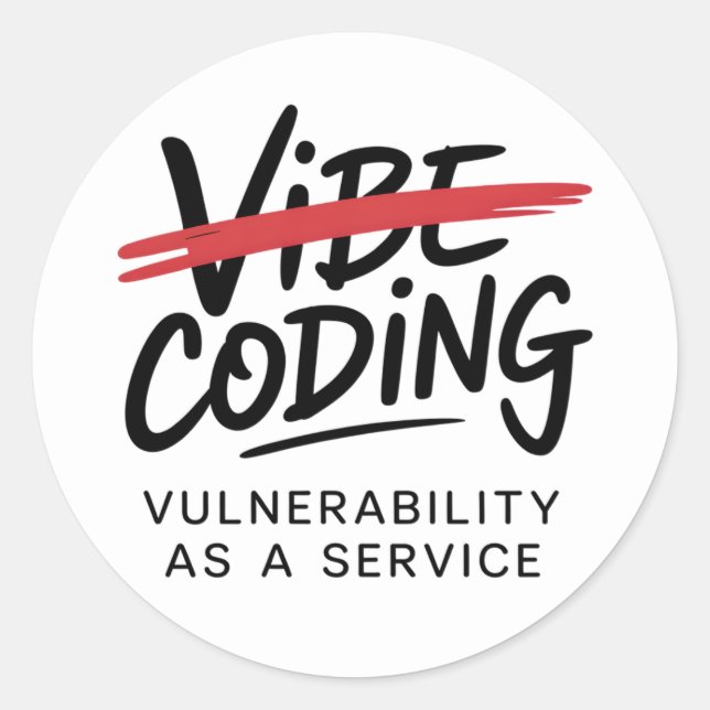 Cybersecurity hacker network security classic round sticker (Front)