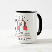 Cybersecurity Hero Mug (Front Right)