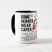 Cybersecurity Hero Mug (Front Left)