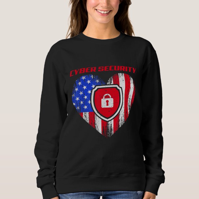 Cybersecurity It Analyst Certified Tech Security 1 Sweatshirt (Front)