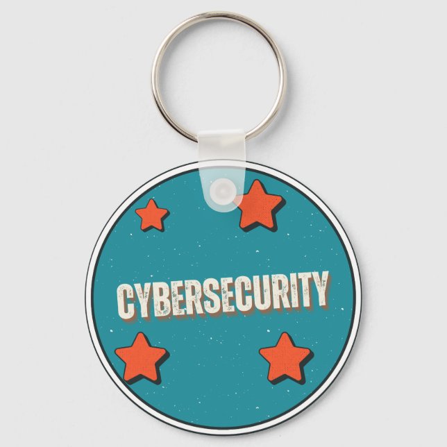 Cybersecurity Keychain (Front)
