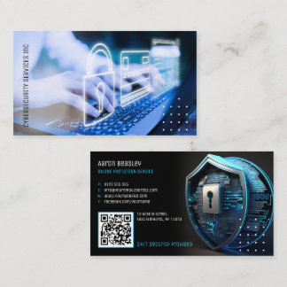 Cybersecurity Services | ONLINE PROTECTION SERVICE Business Card