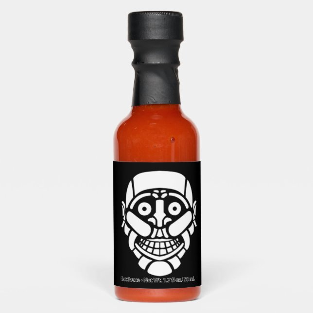 Cybersmily Cyberpunk Cyborg Hot Sauce (Front)