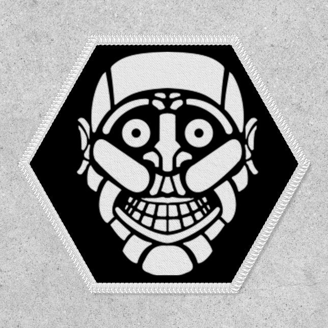 Cybersmily Cyborg Head Patch (Front)