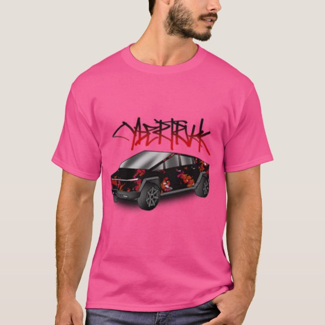 Cybertruck red T-Shirt (Front)