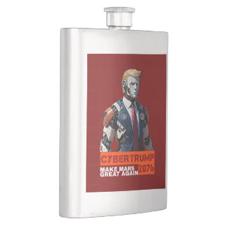 CyberTrump 2076 | Make Mars Great Again Flask