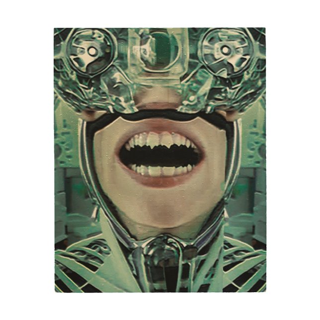 Cyborg at surgery digital art (Front)