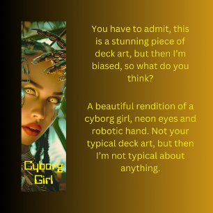 Cyborg Girl  Skateboard