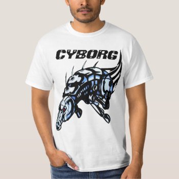 Cyborg Horse T-shirt by elmasca25 at Zazzle