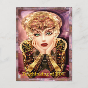 Cyborg Instalator Customizable Postcard
