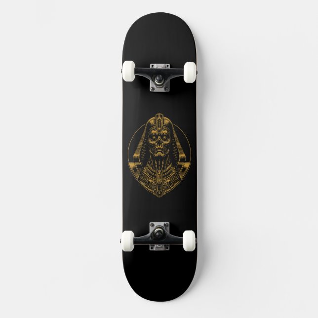 Cyborg Pharaoh  Skateboard (Front)
