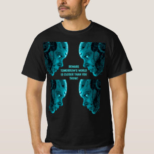 CYBORG ROBOTIC HEAD T-Shirt