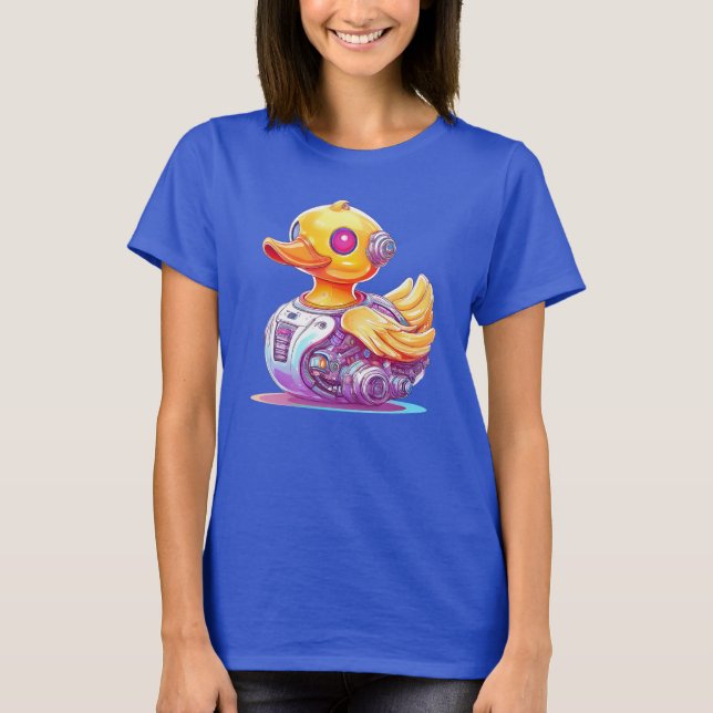 Cyborg Rubber Duck Women's T-Shirt (Front)