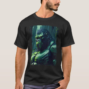 Cyborg Silverback Gorilla - Graphic T-Shirt