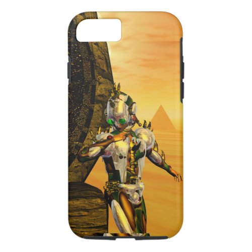 CYBORG TITANDESERT HYPERION Science Fiction Scifi iPhone 87 Case