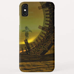 CYBORG TITAN,DESERT HYPERION Science Fiction Scifi iPhone XS Max Case