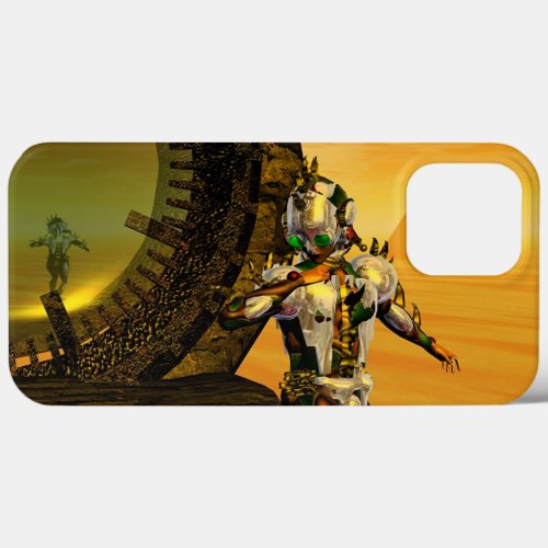 CYBORG TITANDESERT HYPERION Science Fiction Scifi iPhone 13 Pro Max Case