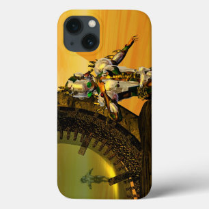 CYBORG TITAN,DESERT HYPERION Science Fiction Scifi iPhone 13 Case