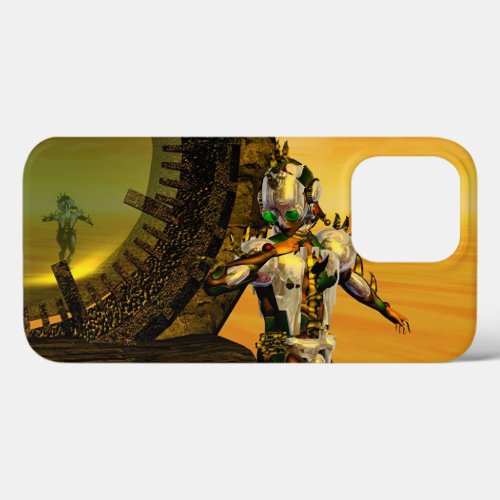 CYBORG TITANDESERT HYPERION Science Fiction Scifi iPhone 13 Pro Case