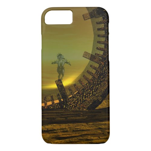 CYBORG TITANDESERT HYPERION Science Fiction Scifi iPhone 87 Case