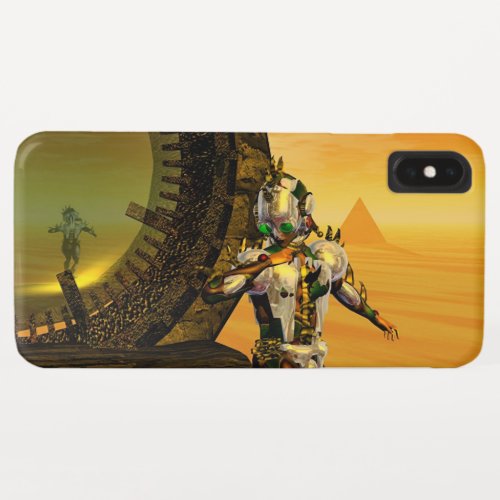 CYBORG TITANDESERT HYPERION Science Fiction Scifi iPhone XS Max Case