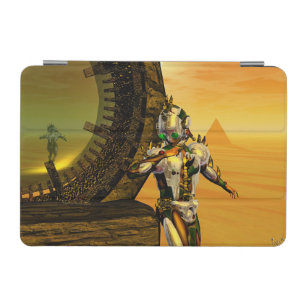 CYBORG TITAN,DESERT HYPERION Science Fiction Scifi iPad Mini Cover