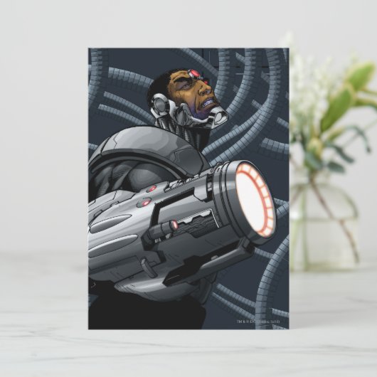 Cyborg & Weapon Bust (Standing Front)