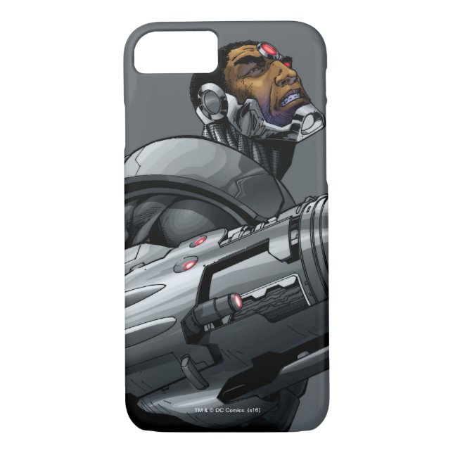 Cyborg & Weapon Bust 2 Case-Mate iPhone Case (Back)