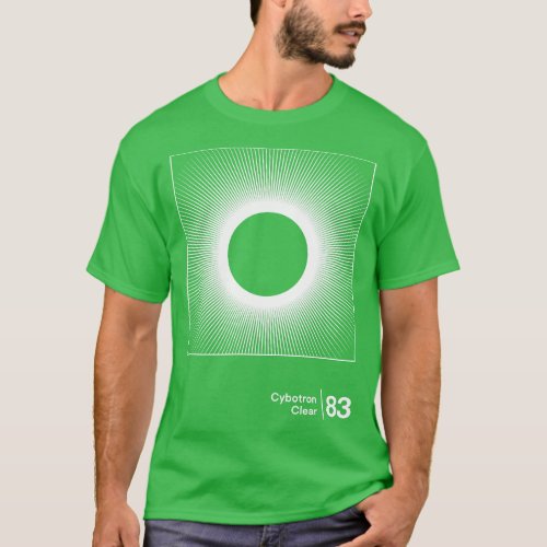 Cybotron Minimalist Graphic Artwork Design T_Shirt