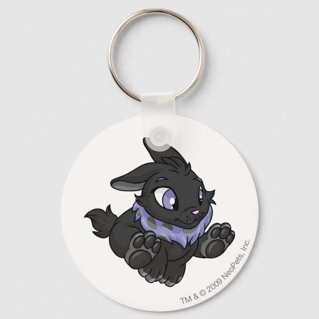 Cybunny Shadow Keychain (Front)