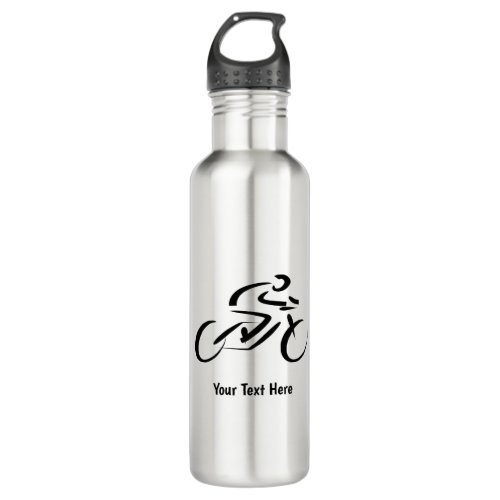 Cyciing Bicycle Race Personalized Custom Stainless Steel Water Bottle