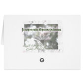 Cyclamen Card (Back Horizontal)