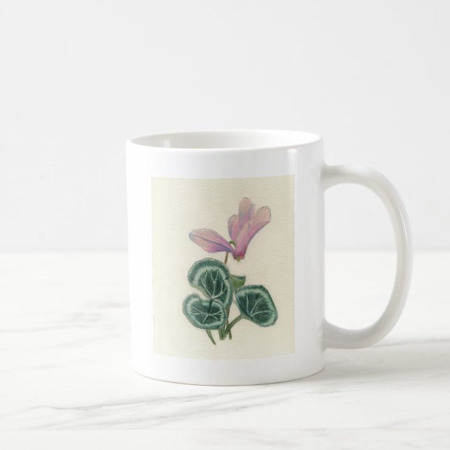 Cyclamen Coffee Mug (Right)