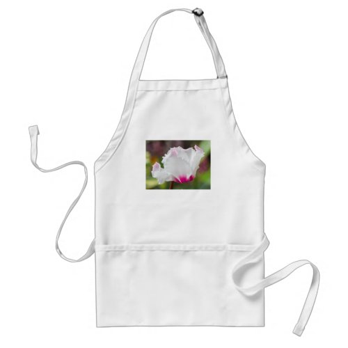 cyclamen in the garden adult apron