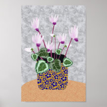 cyclamen poster