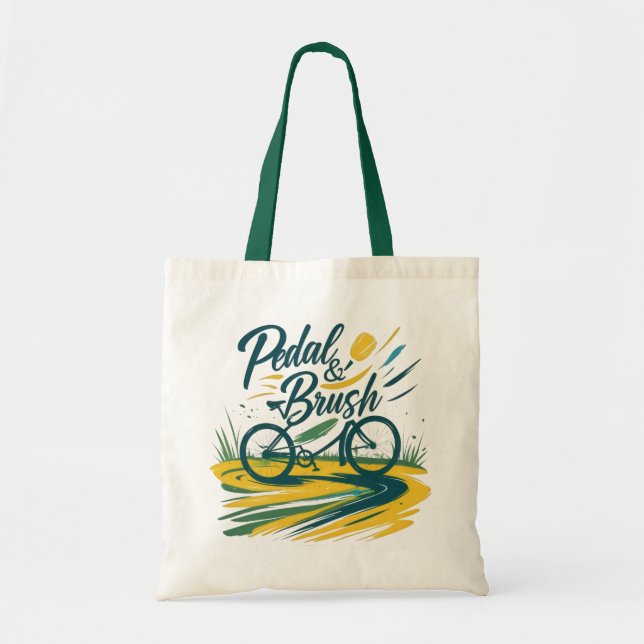 Cycle Bliss Tote Bag (Front)