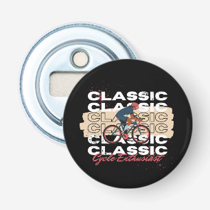 Cycle enthusiast bottle opener