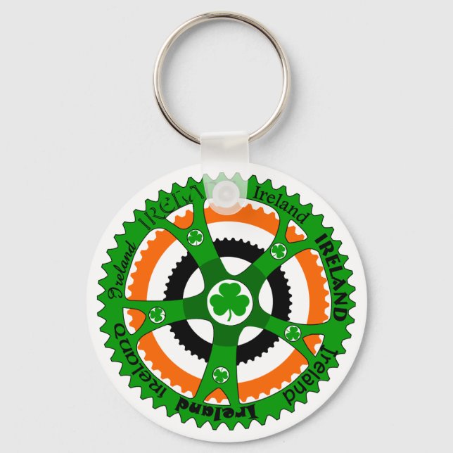 Cycle Ireland Keychain (Front)