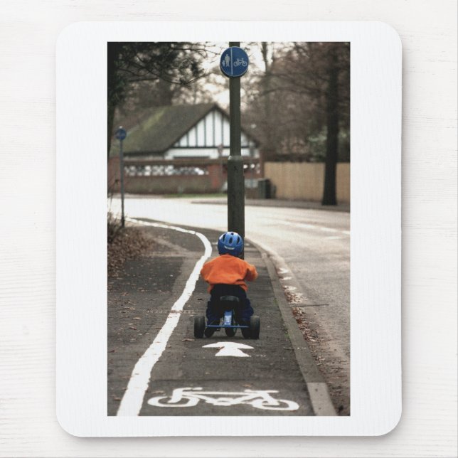 Cycle lane mouse pad (Front)
