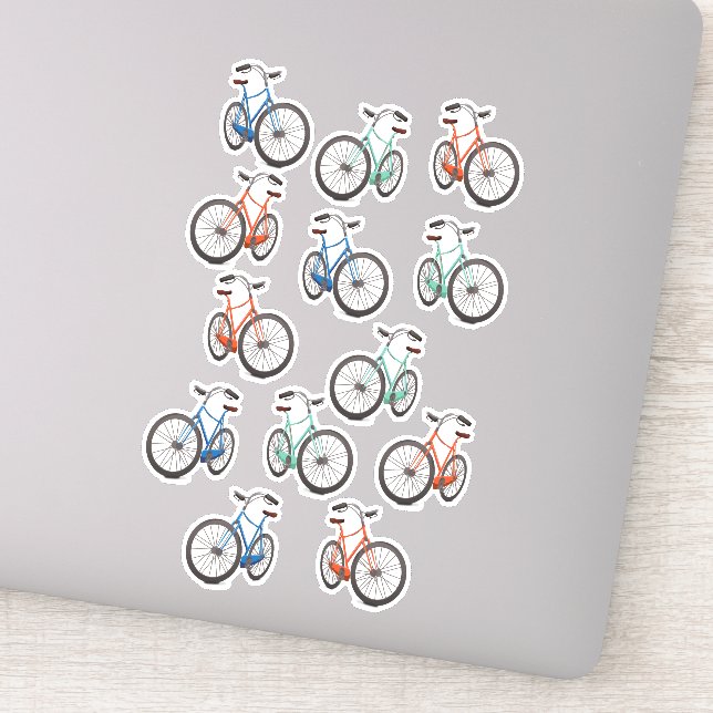 Cycle pattern sticker (Detail)