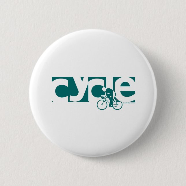 Cycle Pinback Button (Front)
