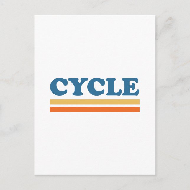 cycle postcard (Front)