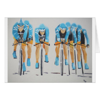 Cycle race cards