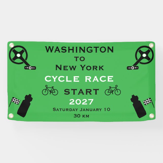 Cycle Race Start Banner (Horizontal)