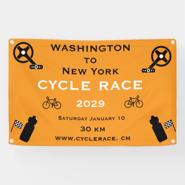 Cycle Race Start Banner (Horizontal)