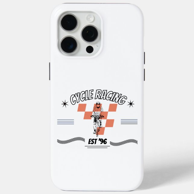 CYCLE RACING Case-Mate iPhone CASE (Back)