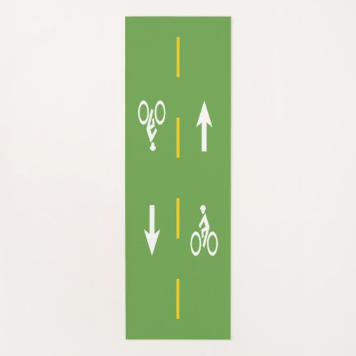 Cycle Track Yoga Mat