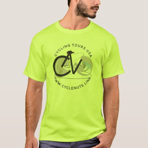 CycleNuts Tours  T_Shirt